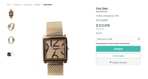 Reloj ona saez mujer cheap