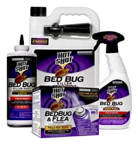 Comprar Kit De Insecticidas Hot Shot Para Chinches De Cama; Pack 4