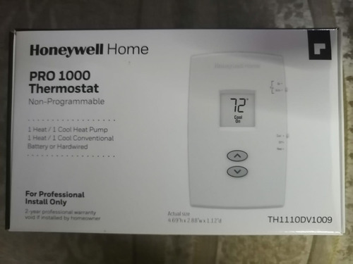 Termostato Honeywell Pro 1000 (th1110dv1009)