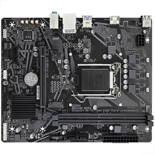 Placa Mãe Gigabyte H510m K V2 Intel Sock Lga 1200 Ddr4 Preto