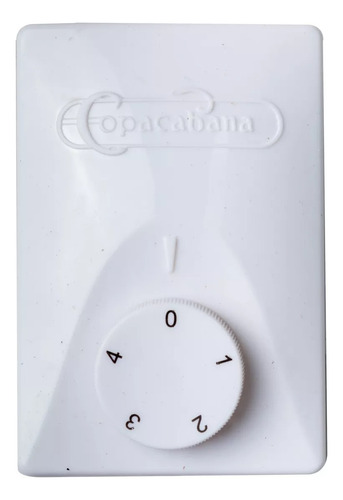 Ventilador De Techo Copacabana Alpha Blanco 3 Aspas 56 Pg