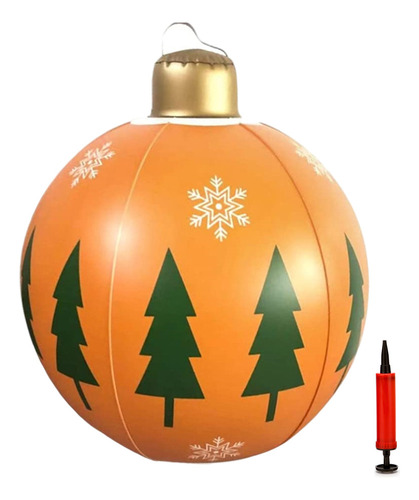 Bolas Inflables Navideñas De 24 Pulgadas For Exteriores