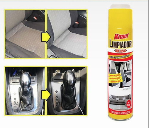 Imagen 5 de 10 de Limpiador Multiusos Muebles Tapices Alfombras. Autos Y Hogar