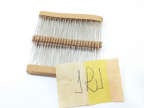 Kit 100 Resistor Comum 1.1r || 1r1 5% 1/4w