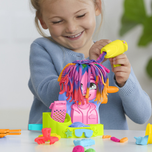 Play-doh Set De Juego Peluquería Con Estilo