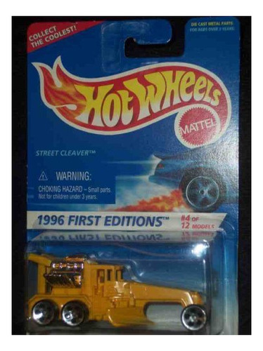 Hot Wheels Street Cleaver 1996 Primera Tfcw5