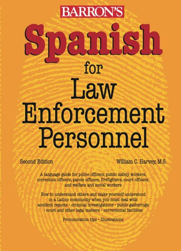 Libro: Español Para Personal Encargado De Hacer Cumplir La L