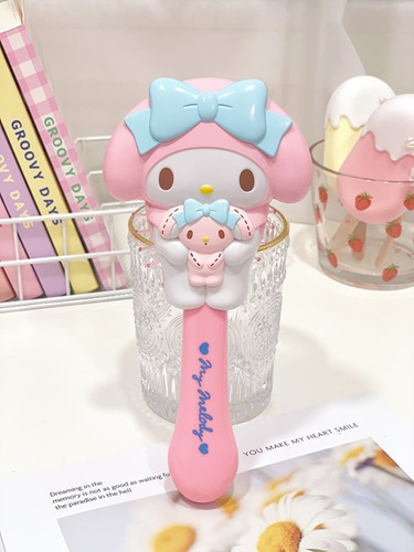 Sanrio Kuromi Cinnamoroll Kitty My Melody- Espejó De Mano