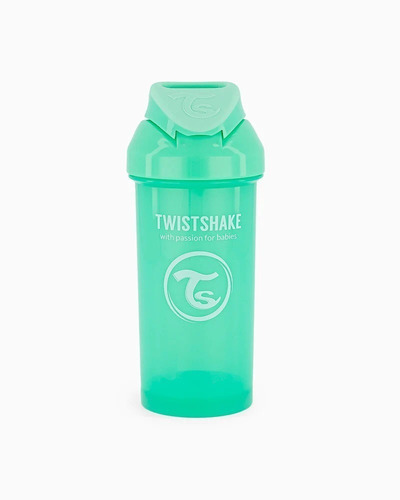 Imagen 1 de 2 de Vaso Twistshake Straw Cup 360ml - Verde
