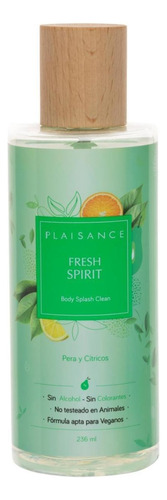 Body Splash Clean Fresh Spirit | Plaisance | Mujer