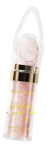 Bastão De Pó De Destaque, Blush Facial Champanhe