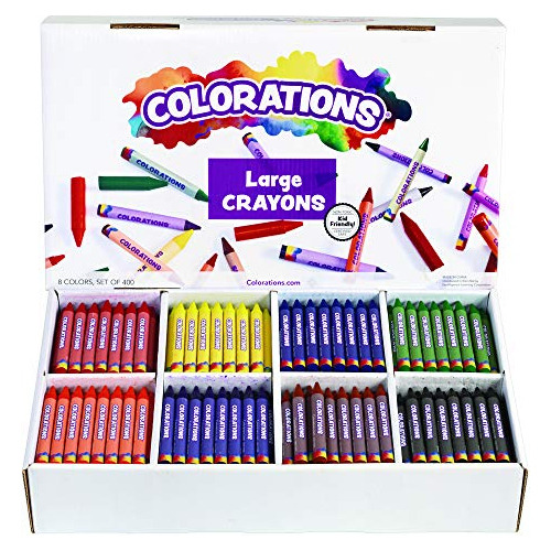 Crayón Grande Classpack 8 Colores Surtidos 50 De Cada ...
