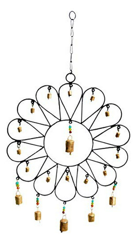 Campanilla De Viento -  Cast Iron Flower Large Geometric Win