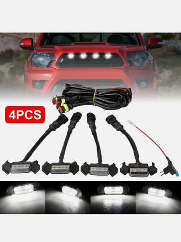 Luces Parrilla Led Compatible Con Hilux Ram Ranger Raptor