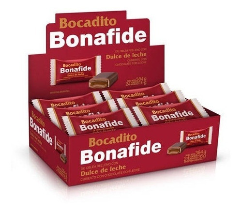 Bocadito Bonafide X24 Unidades - Sweet Market
