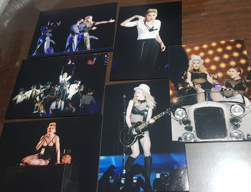 Madonna Fotos X 6 Und Tam 13 X 18 N 801