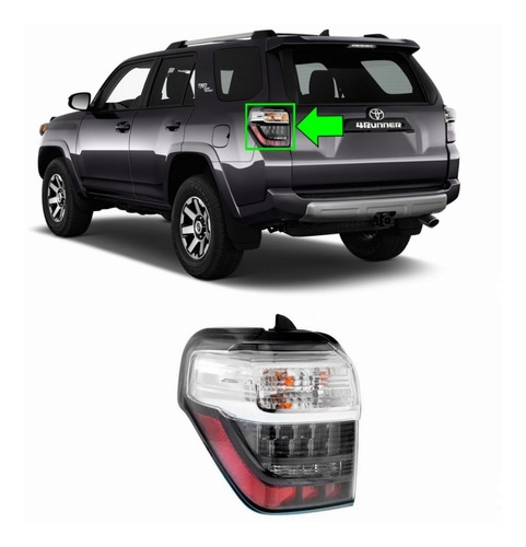 Farol Trasero Izquierdo Led Toyota 4runner 2014 Al 2018