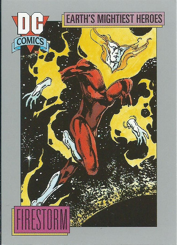 Barajita Firestorm Dc Comics 1991 #50 Mightiest Heroes