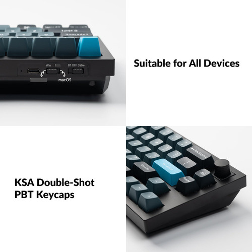 Keychron Q2 Pro Teclado Mecánico Inalámbrico Rgb Mmg