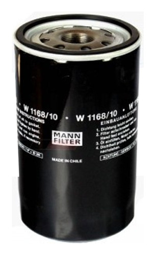 Filtro Aceite W1168/1 Marca Mann