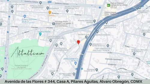 Casa En Venta Avenida De Las Flores # 344, Casa A, Pilares Águilas, Álvaro Obregón, Cdmx. Vg5-za