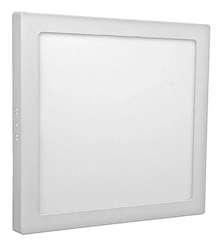 Painel Plafon 18w Luz Branca Quadrado Sobrepor Super Led