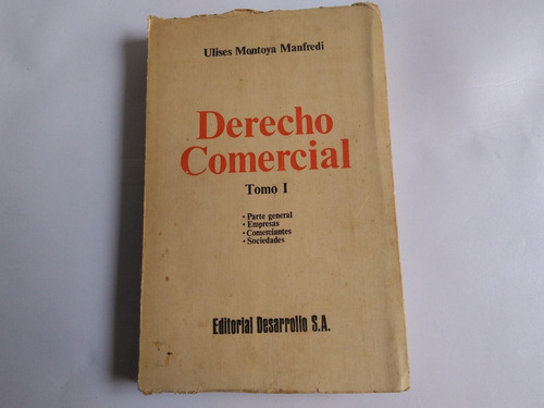 Mercurio Peruano: Libro Derecho Comercial Montoya L114 Dh5eh