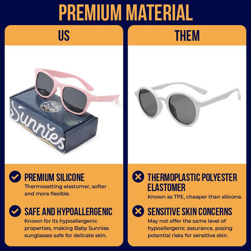 Gafas De Sol Polarizadas Para Bebés Con Correa Para Bebés De