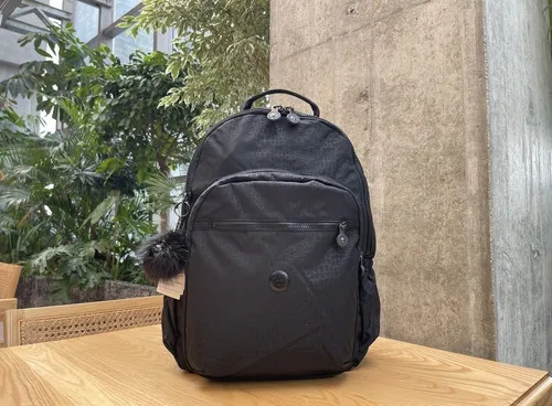 Mochila kipling negra hot sale