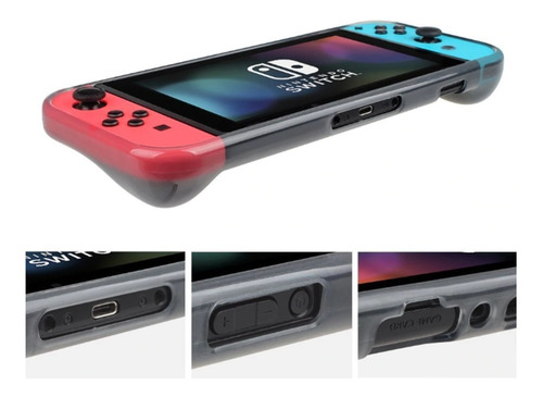 Protección Nintendo Switch Bolso + Mica+ Carcasa + Portajue