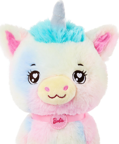 Set De Peluche Con Forma De Unicornio De Barbie Con Monedero