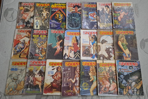 Skorpio Revistas Coleccion De 65 Unidades