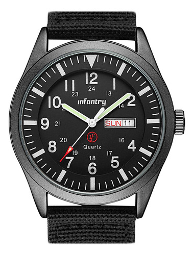 Infantry 5atm Reloj De Campo Tactico Militar Impermeable Par