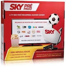 Kit Sky Pré  Pago Flex Hd