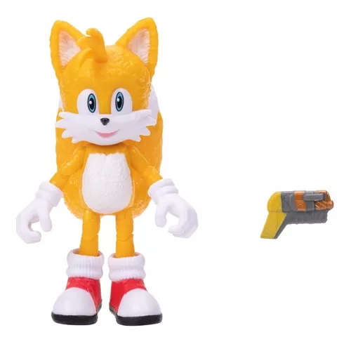 Boneco Sonic e Tails Grandes Coleção Articulado