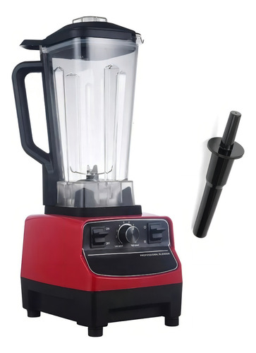 Liquidificador Blender 2 Litros 32.000 Giros/m Alta Rotação Cor Vermelho 220v