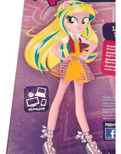 My Little Pony Lemon Zest Equestria Girls Espíritu Escolar