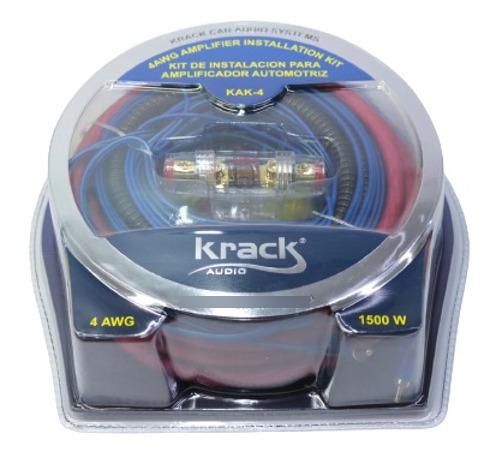 Kit De Instalacion Krack Audio Calibre 4 Kak-4