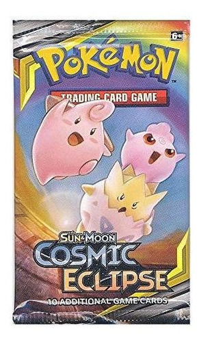 Pokemon Sun Y Moon - Eclipse Cosmico - Paquete De Refuerzo