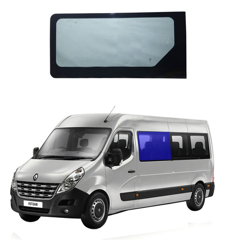 Vidro Janela Renault Master 2014 15 16 17 18 19 20  Esquerda