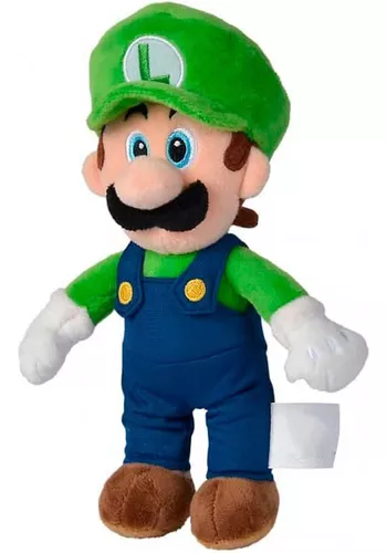 Jakks pacific Super Mario Bros. le film peluche Luigi 30 cm