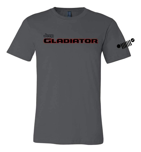 Jeep Gladiator Camiseta 100% Cotton Slate  B08t652mqr_310324