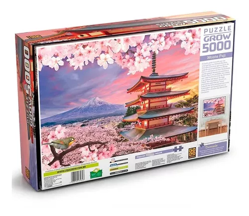 Quebra Cabeça Puzzle Paisagens Do Japão 6000 Pçs Grow