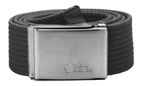 Cinturón Fjallraven Canvas Belt Dark Grey