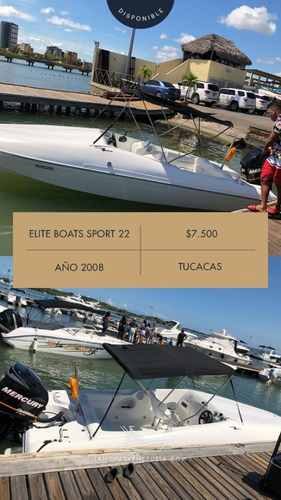 Imagen 2 de 5 de Lancha Elite Boats Sport 22 Lv733