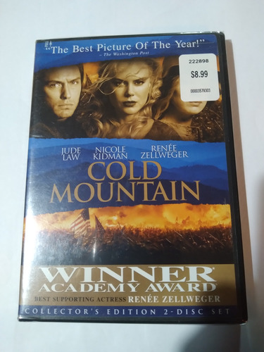 Cold Mountain. Dvd Original Nuevo. Qqe.