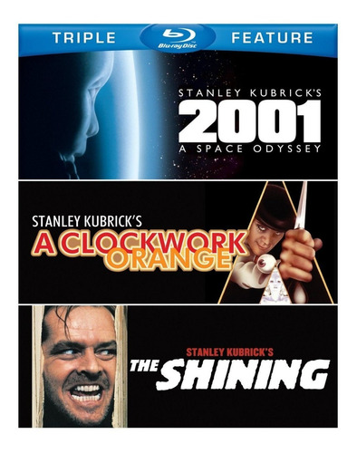 Blu Ray 2001 Clockwork Orange Shining Kubrick 