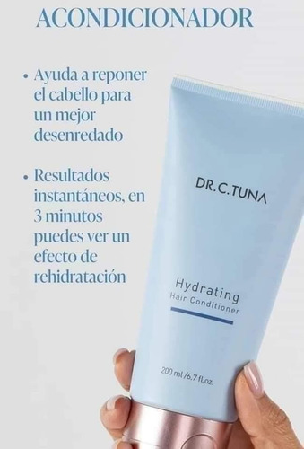 Acondicionador Hidratante Dr. C Tuna Farmasi 200 Ml