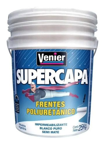 Dessutol Frentes Poliuretanica Supercapa Venier 25 Kg Blanco