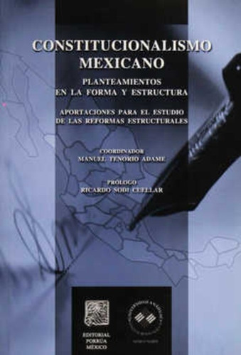 Constitucionalismo Mexicano Manuel Miguel Tenorio Adame